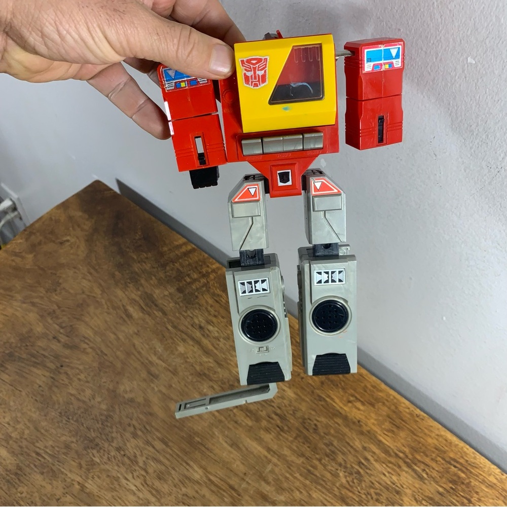 Figurine action GI transformer vintage TAKARA HASBRO BLASTER radio boombox - Picture 6 of 10